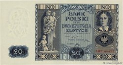 20 Zlotych POLAND  1936 P.077