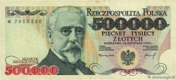 500000 Zlotych POLAND  1993 P.161a