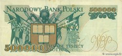 500000 Zlotych POLAND  1993 P.161a F