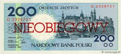 200 Zlotych POLAND  1990 P.171a