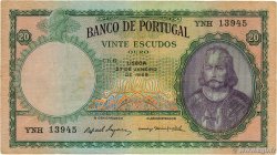 20 Escudos PORTUGAL  1954 P.153b