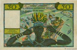 50 Francs FRENCH WEST AFRICA  1956 P.45 fVZ