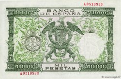 1000 Pesetas SPANIEN  1957 P.149a fST+