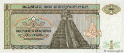 50 Centavos de Quetzal GUATEMALA  1989 P.065 UNC