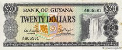 20 Dollars GUYANA  1983 P.24c