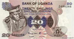 20 Shillings UGANDA  1973 P.07c