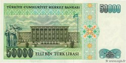 50000 Lira TÜRKEI  1989 P.203 ST