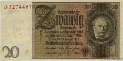 20 Reichsmark  GERMANIA  1929 P.181a