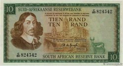 10 Rand  AFRIQUE DU SUD  1966 P.114b