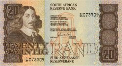 20 Rand  SUDÁFRICA  1982 P.121c