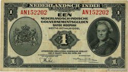 1 Gulden NETHERLANDS INDIES  1943 P.111a