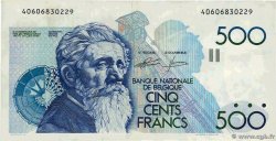500 Francs BELGIQUE  1982 P.143a
