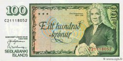 100 Kronur ISLANDE  1986 P.54a NEUF