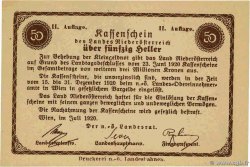 50 Heller AUTRICHE  1920 PS.114a NEUF