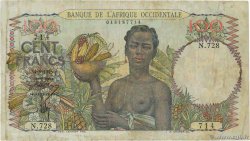 100 Francs  FRENCH WEST AFRICA  1945 P.40