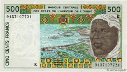 500 Francs WEST AFRIKANISCHE STAATEN  1994 P.710Kd
