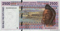 2500 Francs  WEST AFRICAN STATES  1993 P.712Kb
