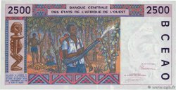 2500 Francs STATI AMERICANI AFRICANI  1993 P.712Kb AU