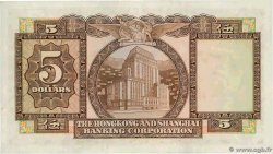 5 Dollars HONGKONG  1975 P.181f VZ
