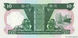 10 Dollars HONGKONG  1985 P.191a ST