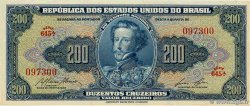 200 Cruzeiros BRASILIEN  1955 P.154c