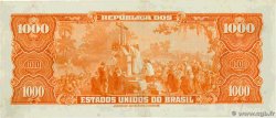 1000 Cruzeiros BRASIL  1955 P.156b MBC+