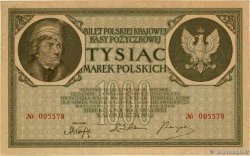 1000 Marek POLOGNE  1919 P.022a