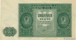 2 Zlote POLONIA  1946 P.124 FDC