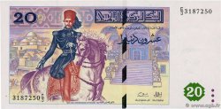 20 Dinars TUNISIA  1992 P.88