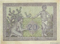 20 Francs TUNISIA  1943 P.17 VF