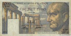 5000 Francs TUNISIE  1950 P.30