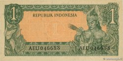 1 Rupiah INDONESIEN  1961 P.079A ST