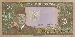 10 Rupiah  INDONESIA  1960 P.083
