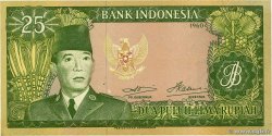 25 Rupiah  INDONESIA  1960 P.084b