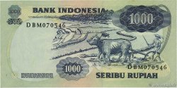 1000 Rupiah INDONESIA  1975 P.113a SC+