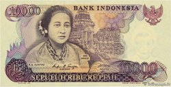 10000 Rupiah INDONÉSIE  1985 P.126a