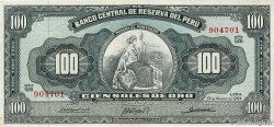 100 Soles PÉROU  1964 P.086a