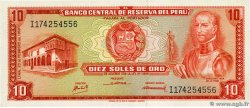 10 Soles de Oro PÉROU  1968 P.093a