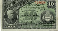 10 Centavos ARGENTINE  1884 P.006