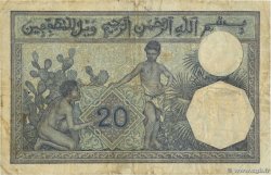 20 Francs ALGÉRIE  1920 P.078a TB