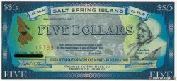 5 Dollars CANADA  2001 