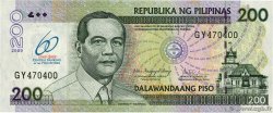 200 Piso Commémoratif FILIPINAS  2009 P.203 SC+