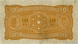 10 Kroner NORVÈGE  1937 P.08c TTB