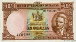 10 Shillings NOUVELLE-ZÉLANDE  1960 P.158d