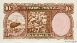10 Shillings NEW ZEALAND  1960 P.158d UNC-