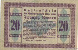 20 Kronen ÖSTERREICH Vienne 1918 -- SS