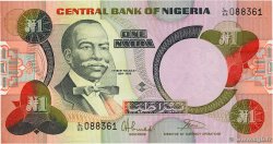 1 Naira NIGERIA  1984 P.23b UNC