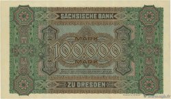 100000 Mark ALLEMAGNE Dresden 1923 PS.0960 SUP