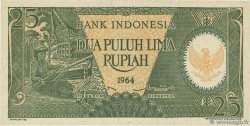 25 Rupiah INDONESIA  1964 P.095a FDC