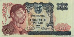 50 Rupiah INDONESIA  1968 P.107a FDC